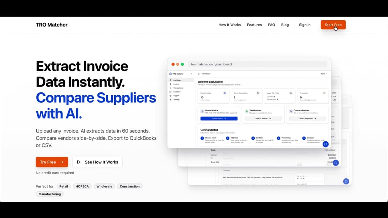 Video thumbnail: How TRO Matcher Works